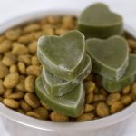 3 Ingredient Green Smoothie Bites - the perfect, easy & healthy dog treat! Vegan, gluten-free, oil-free & no added sugar.